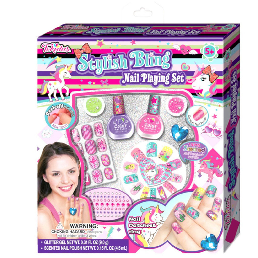 Buy Tokidas Stylish Bling Nail Playing Set | Yallatoys.com