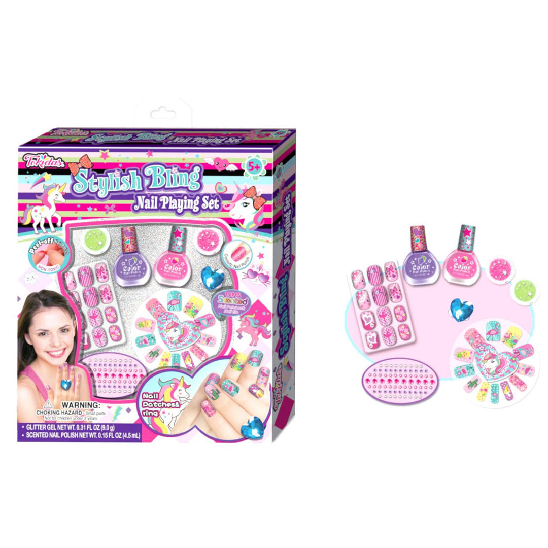 Buy Tokidas Stylish Bling Nail Playing Set | Yallatoys.com