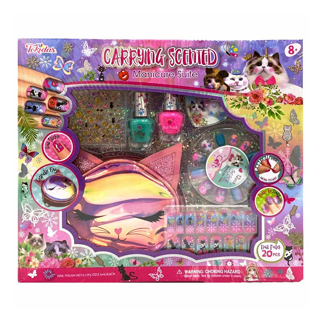 Buy Tokidas Girls Carrying Scented Manicure Suite | Yallatoys.com