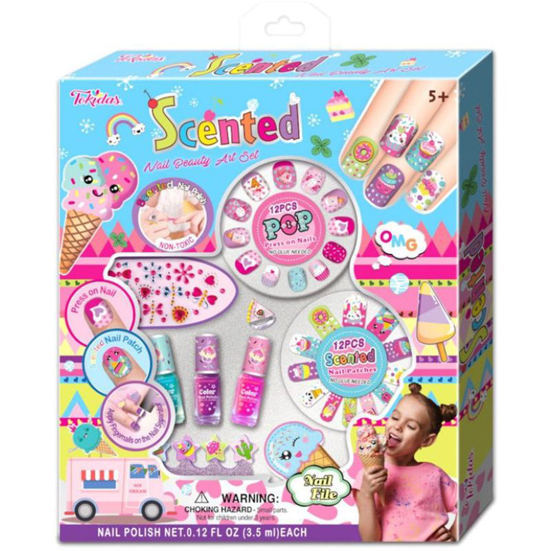 Buy Tokidas Scented Nail Beauty Art Set | Yallatoys.com