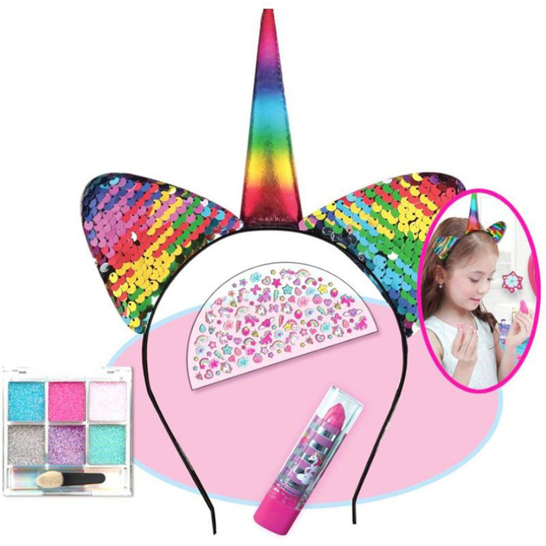 Buy Tokidas Girls Unicorn Headband And Makeup | Yallatoys.com