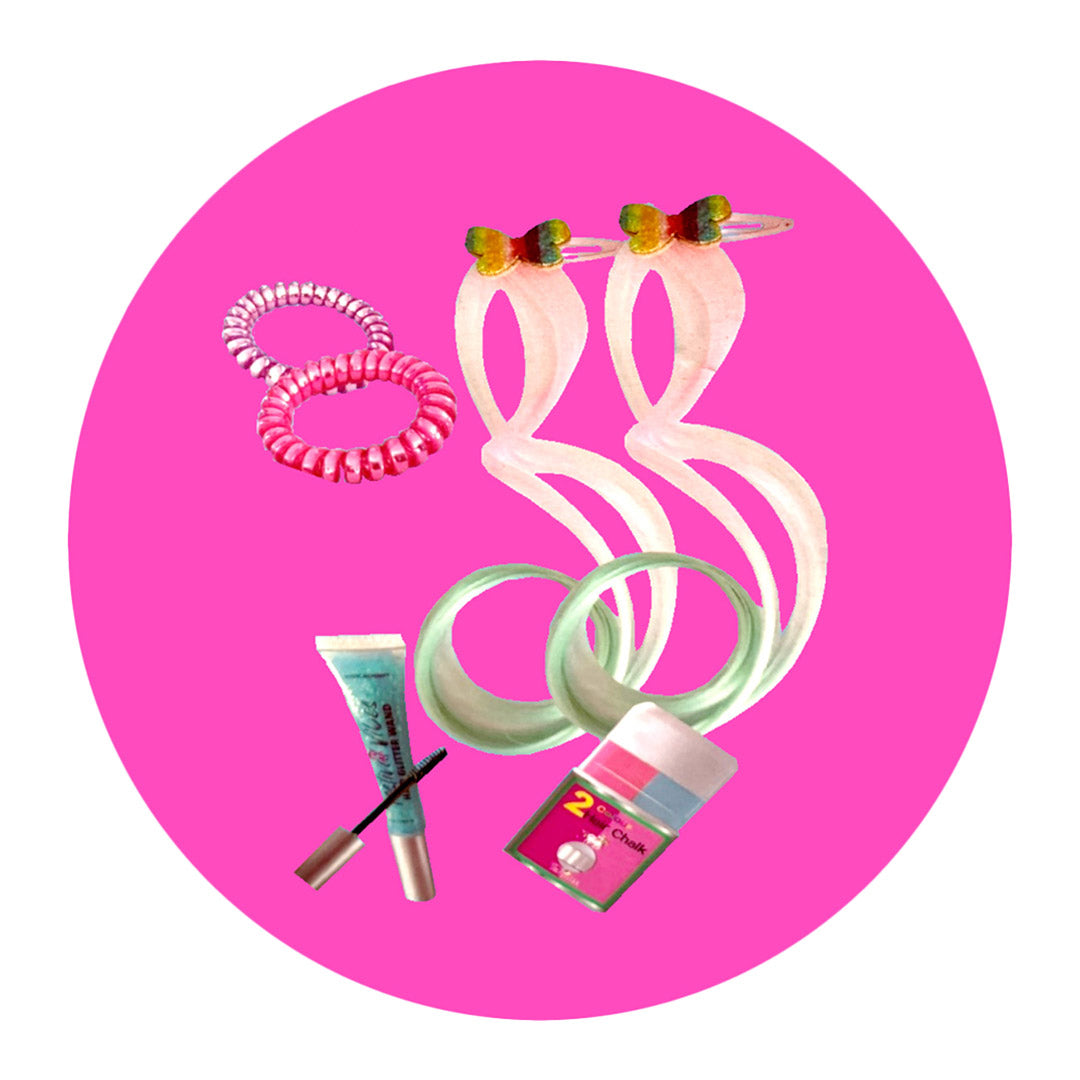 Buy Tokidas Girls Sparkle Decorating Hair Set And Nail Playing | Yallatoys.com