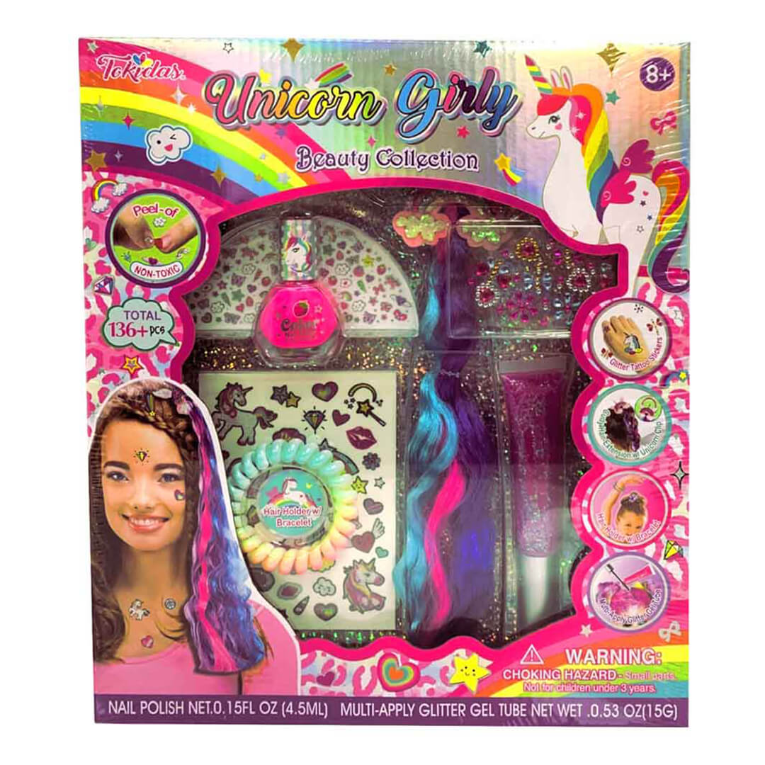 Buy Tokidas Girls Unicorn Girly Beauty Collection | Yallatoys.com