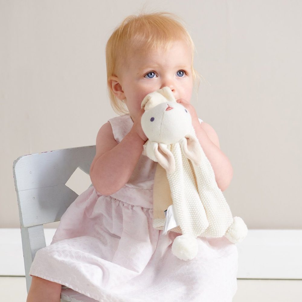 Buy ThreadBear Design Baby Threads Cream Bunny Gift Set | Yallatoys.com