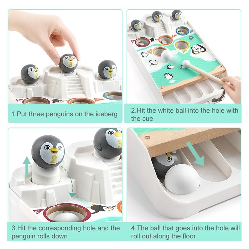 Buy Topbright Adelie Penguin Snowball Desktop Game | Yallatoys.com