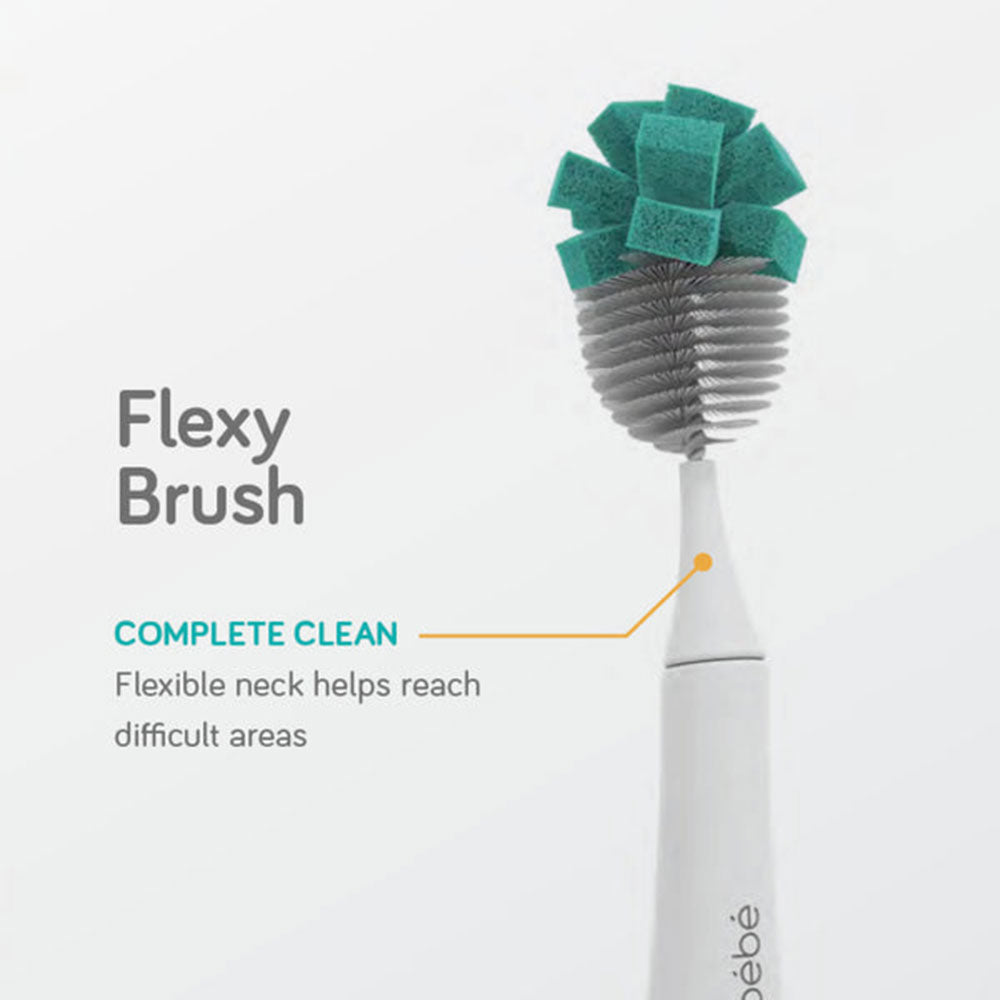 Nanobebe Flexy Brush Heads Teal Nanobebe Yallatoys