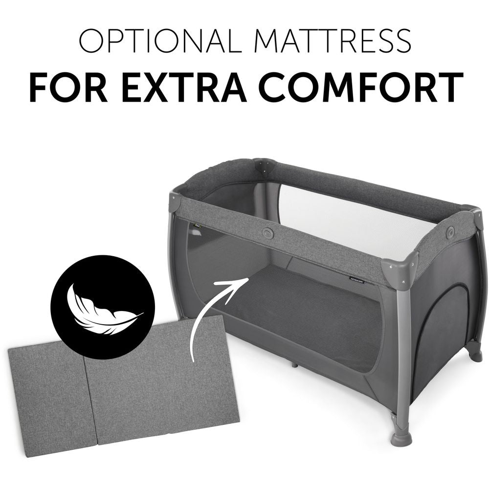 Hauck - Travel Cots Play N Relax Center - Charcoal Hauck Yallatoys