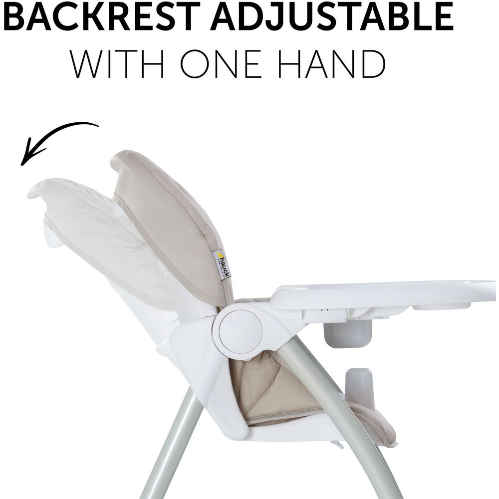 Hauck - High Chairs Sit N Fold - Beige Hauck Yallatoys