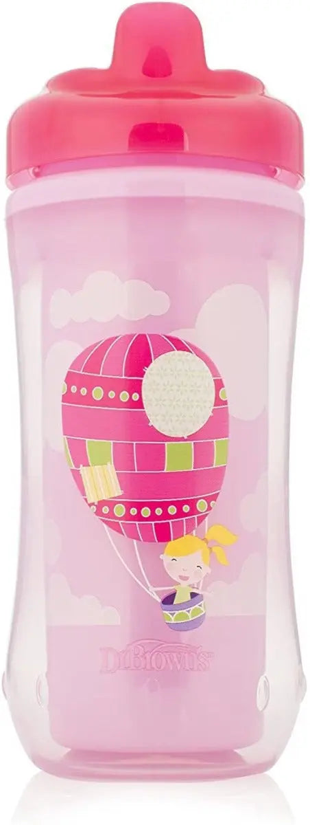 10 Oz Hard-Spout Insulated Cup - Pink Panda (Stage 3: 12M+) Yallamomz Yallatoys