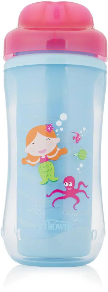 10 Oz Spoutless Insulated Cup - Mermaid (Stage 4: 12M+) Yallamomz Yallatoys