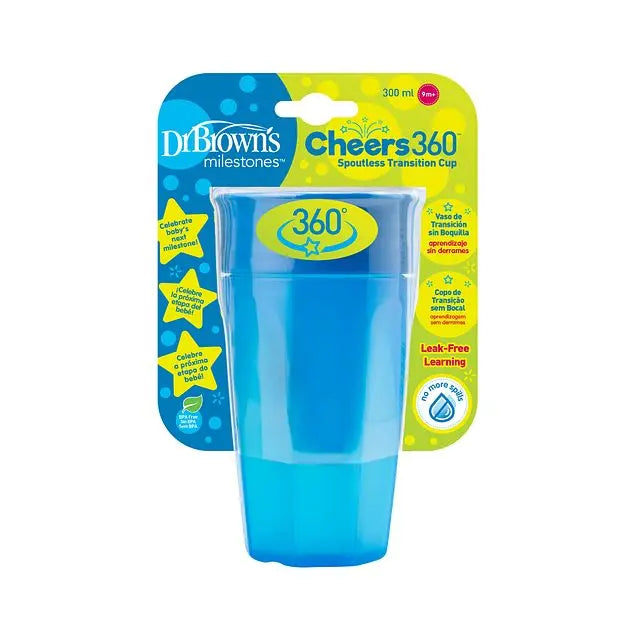 Dr Browns Cheers 360 Spoutless Training Cup Yallamomz Yallatoys