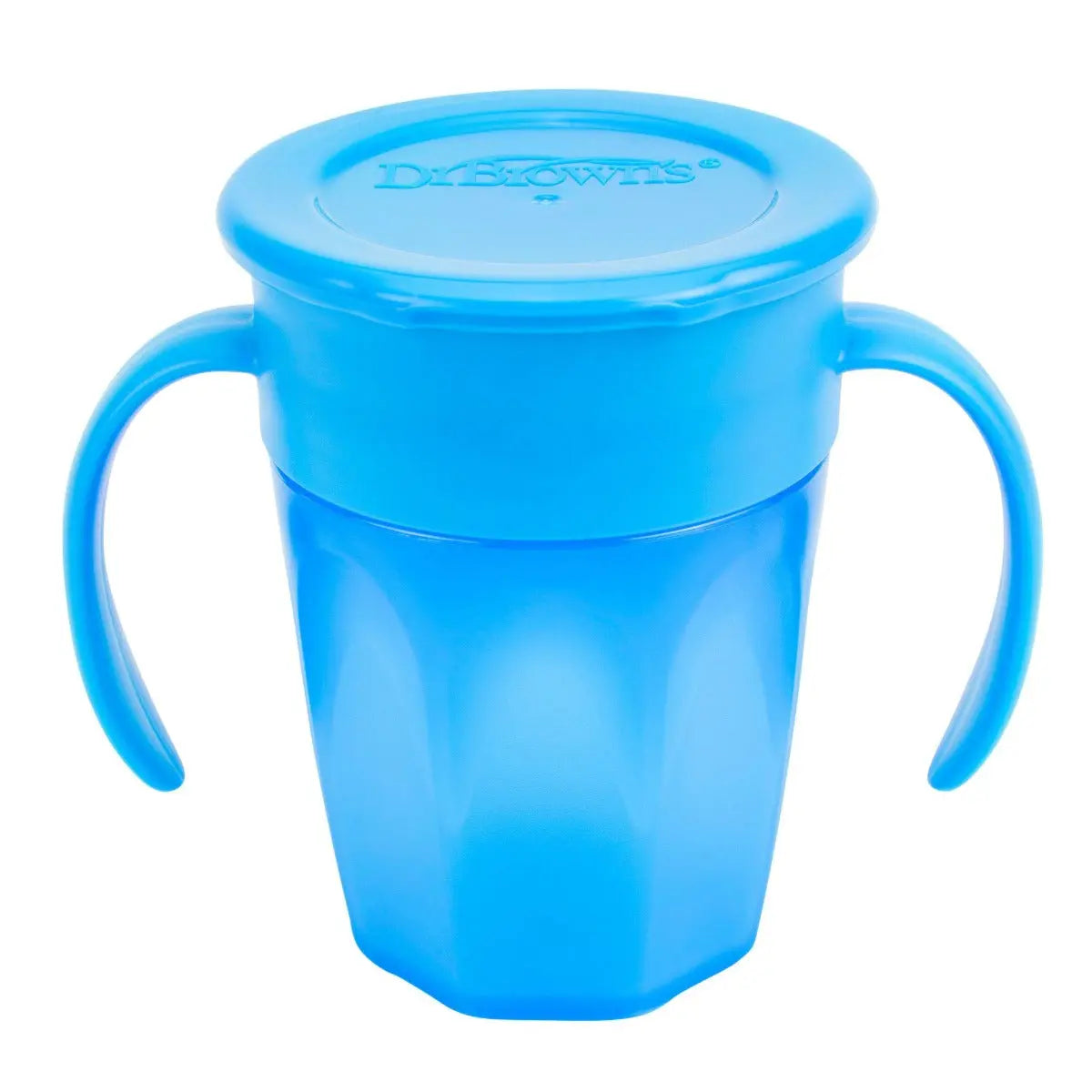 Dr Browns Cheers 360 Cup With Handles 250ml Blue 1 piece Yallamomz