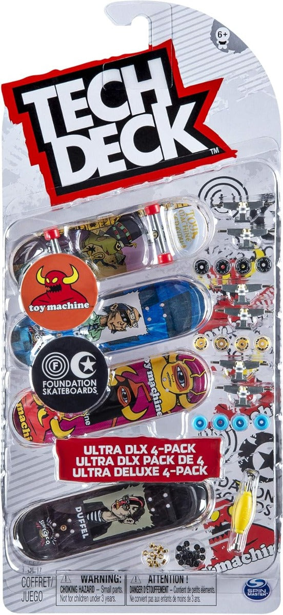 Buy Tech Deck Ultra DLX 4pack (Sold Separately Subjected to Availability) | Yallatoys.com