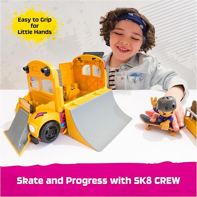Buy Tech Deck Bus And Fingerboard Playset | Yallatoys.com