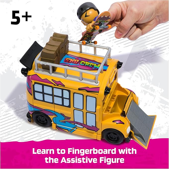 Buy Tech Deck Bus And Fingerboard Playset | Yallatoys.com