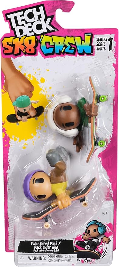 Buy Tech Deck Crew Character Fingerboard Starter Pack | Yallatoys.com