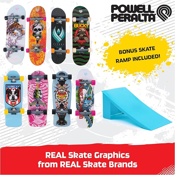 Buy Tech Deck Collab Board 8 Pack and Accessories | Yallatoys.com