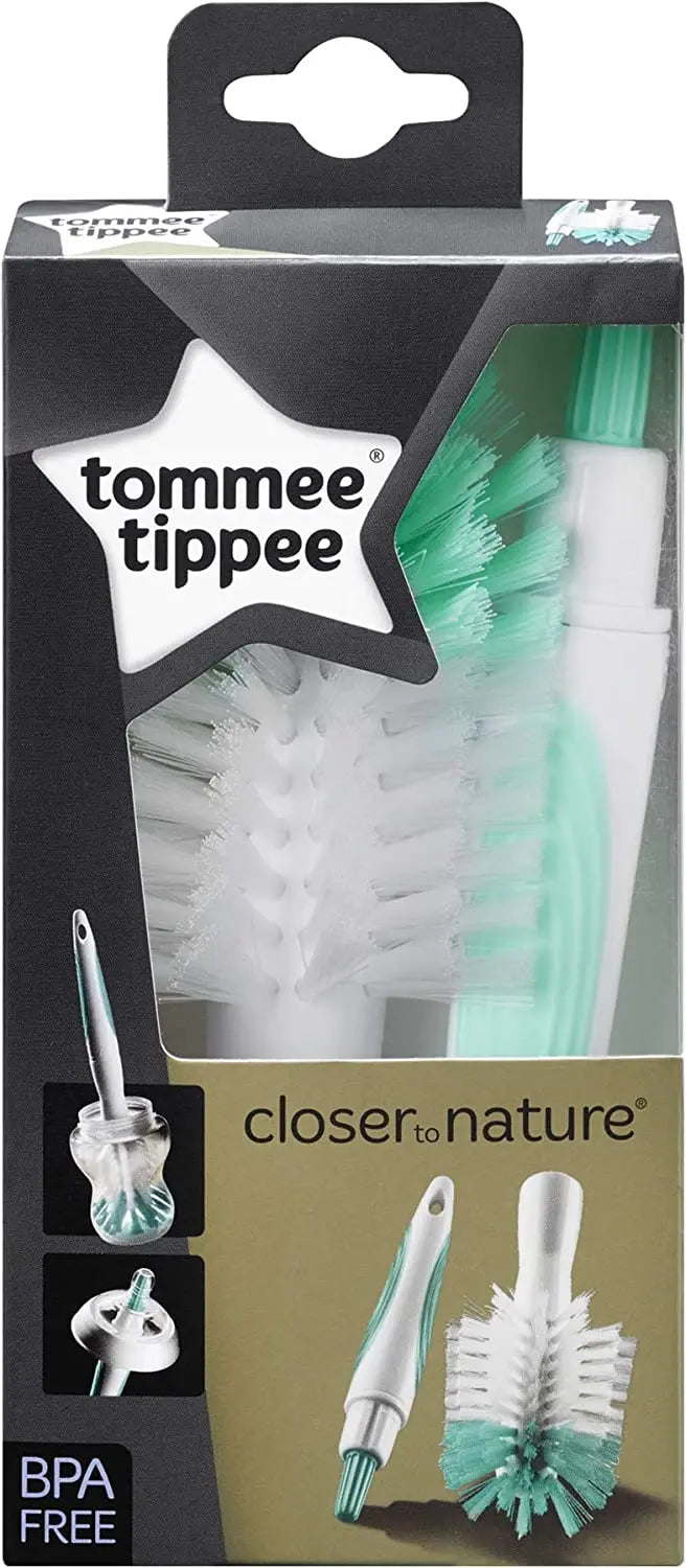 Tommee Tippee Closer To Nature Bottle Brush And Teat Brush Tommee Tippee Yallatoys