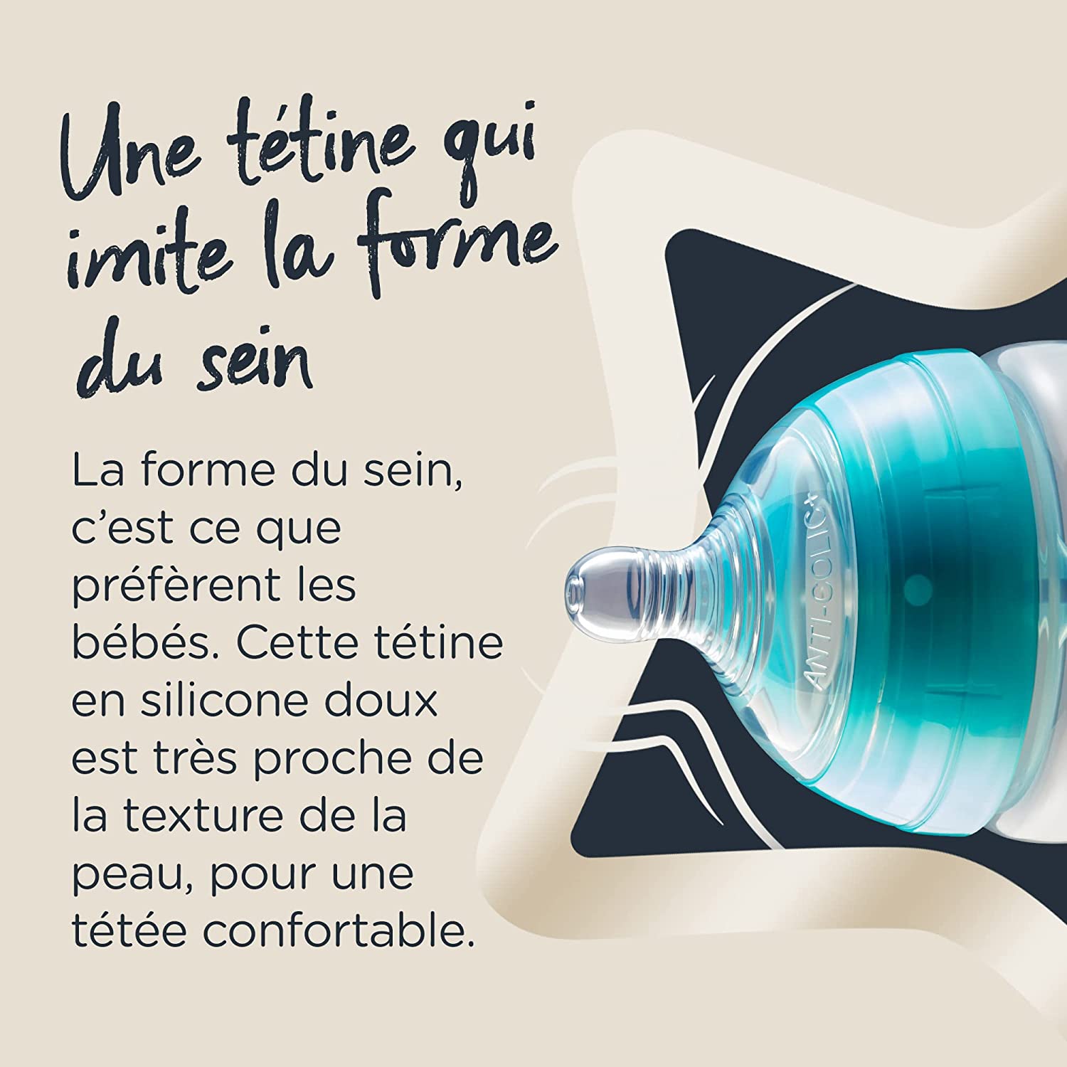 Tommee Tippee Advanced Anti Colic Feeding Bottle  150Ml X1 Tommee Tippee Yallatoys