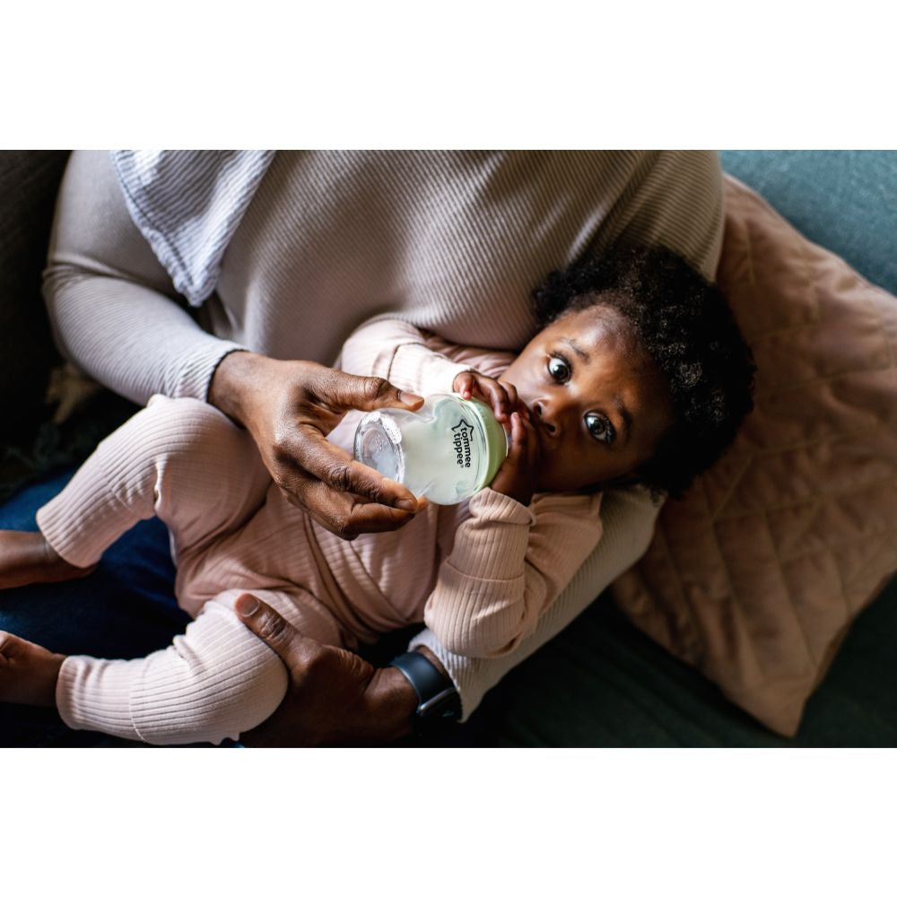 Tommee Tippee Closer To Nature Glass Feeding Bottle  150Ml X 1 Clear Tommee Tippee Yallatoys
