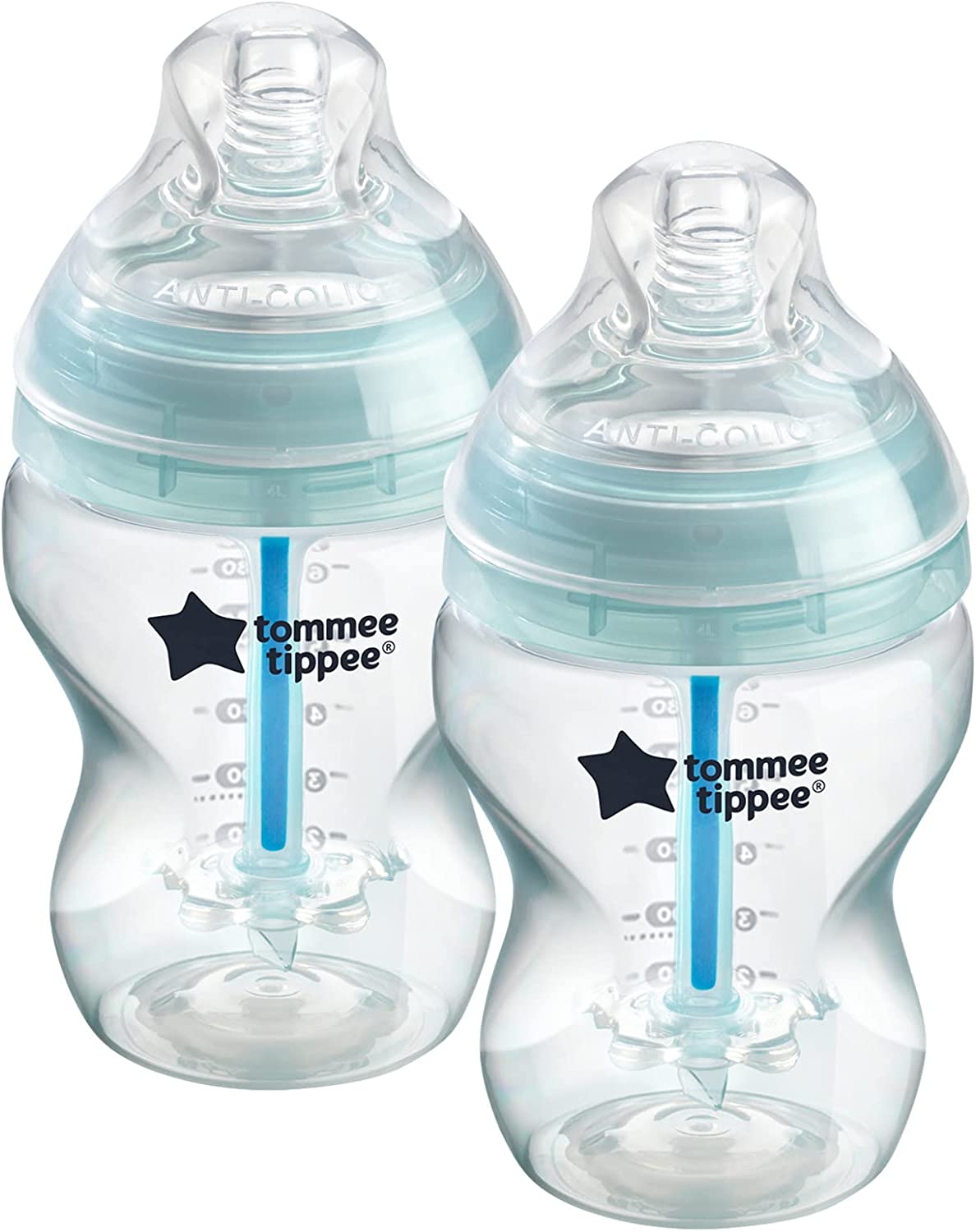 Tommee Tippee Advanced Anti Colic Feeding Bottle  260Ml X2 Blue Tommee Tippee Yallatoys