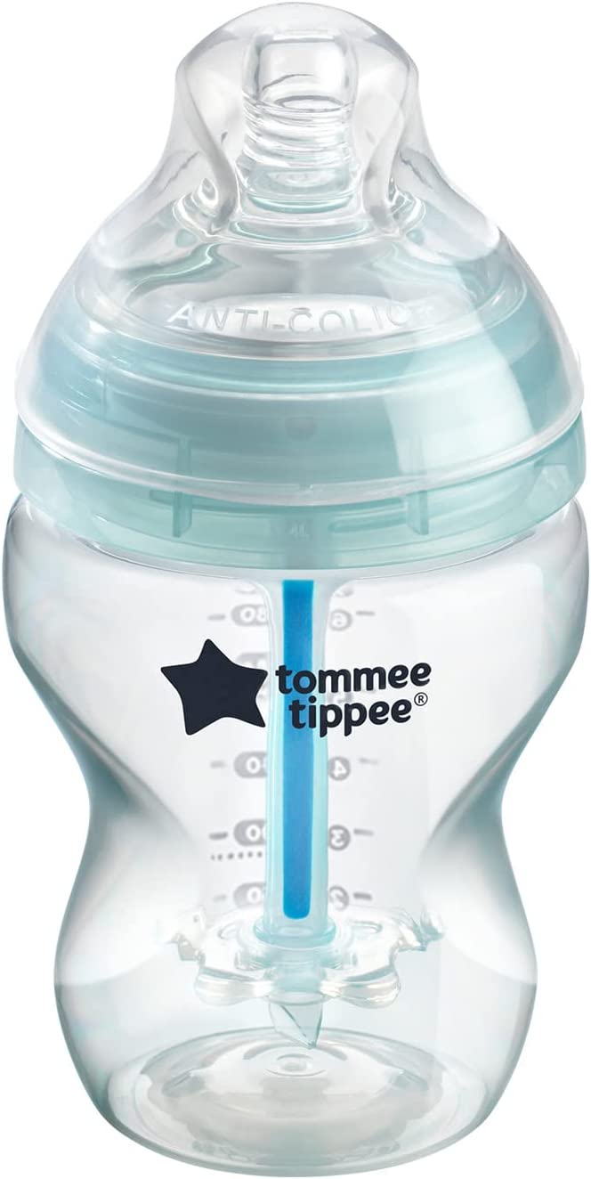 Tommee Tippee Advanced Anti Colic Feeding Bottle  260Ml X1 Teal Tommee Tippee Yallatoys