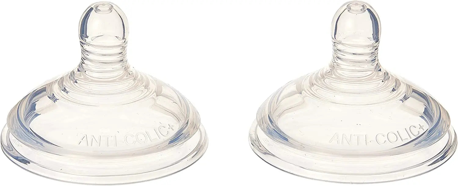 Tommee Tippee Advanced Anti Colic Teats  Medium Flow X 2 Clear Tommee Tippee Yallatoys