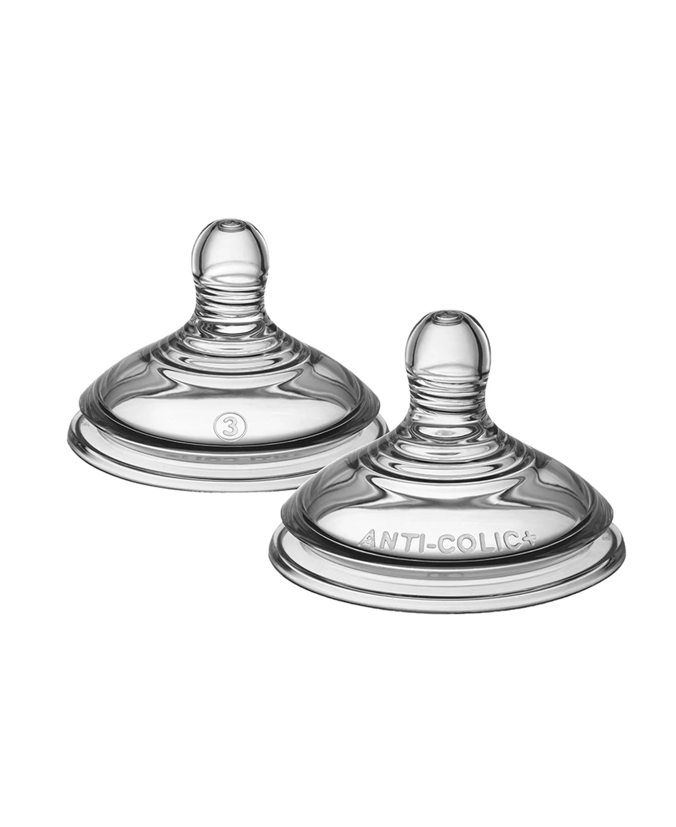 Tommee Tippee Advanced Anti Colic Teats  Fast Flow X 2 Clear Tommee Tippee Yallatoys