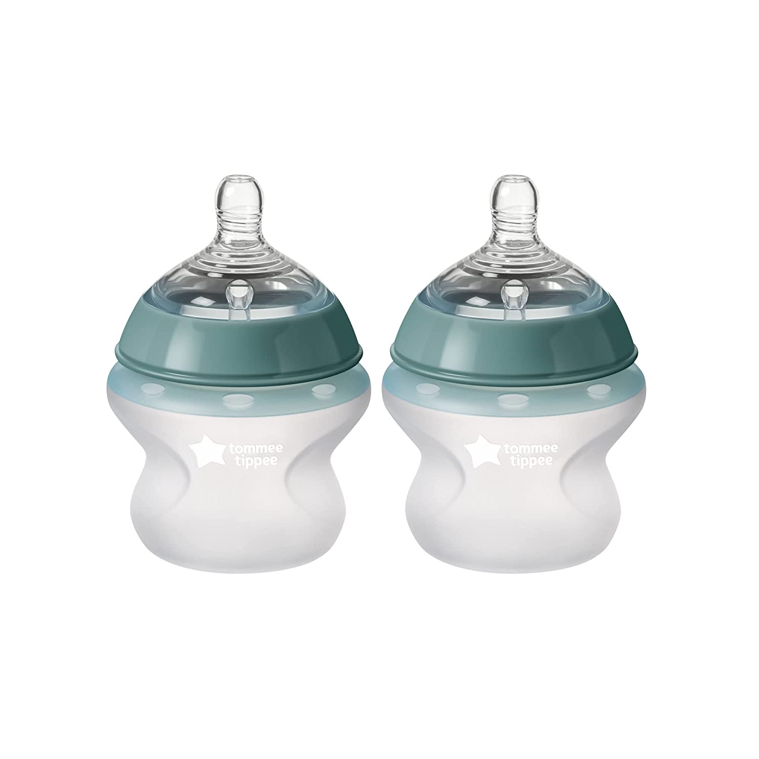 Tommee Tippee Closer To Nature Silicone Baby Bottle 5Oz  Pack Of 2 Tommee Tippee Yallatoys