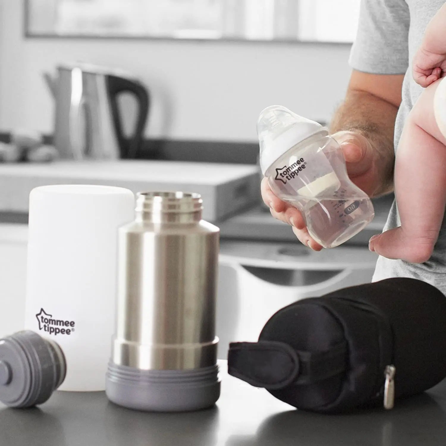 Tommee Tippee Closer To Nature Travel Bottle And Food Warmer Tommee Tippee Yallatoys