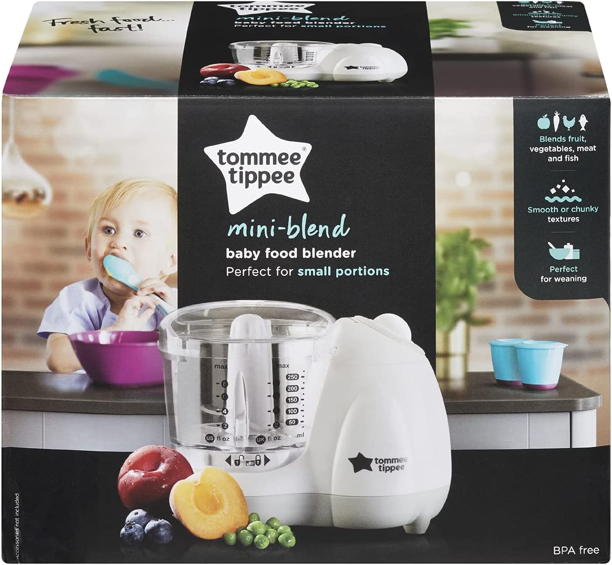 Tommee Tippee Mini Blend Baby Food Blender Tommee Tippee Yallatoys