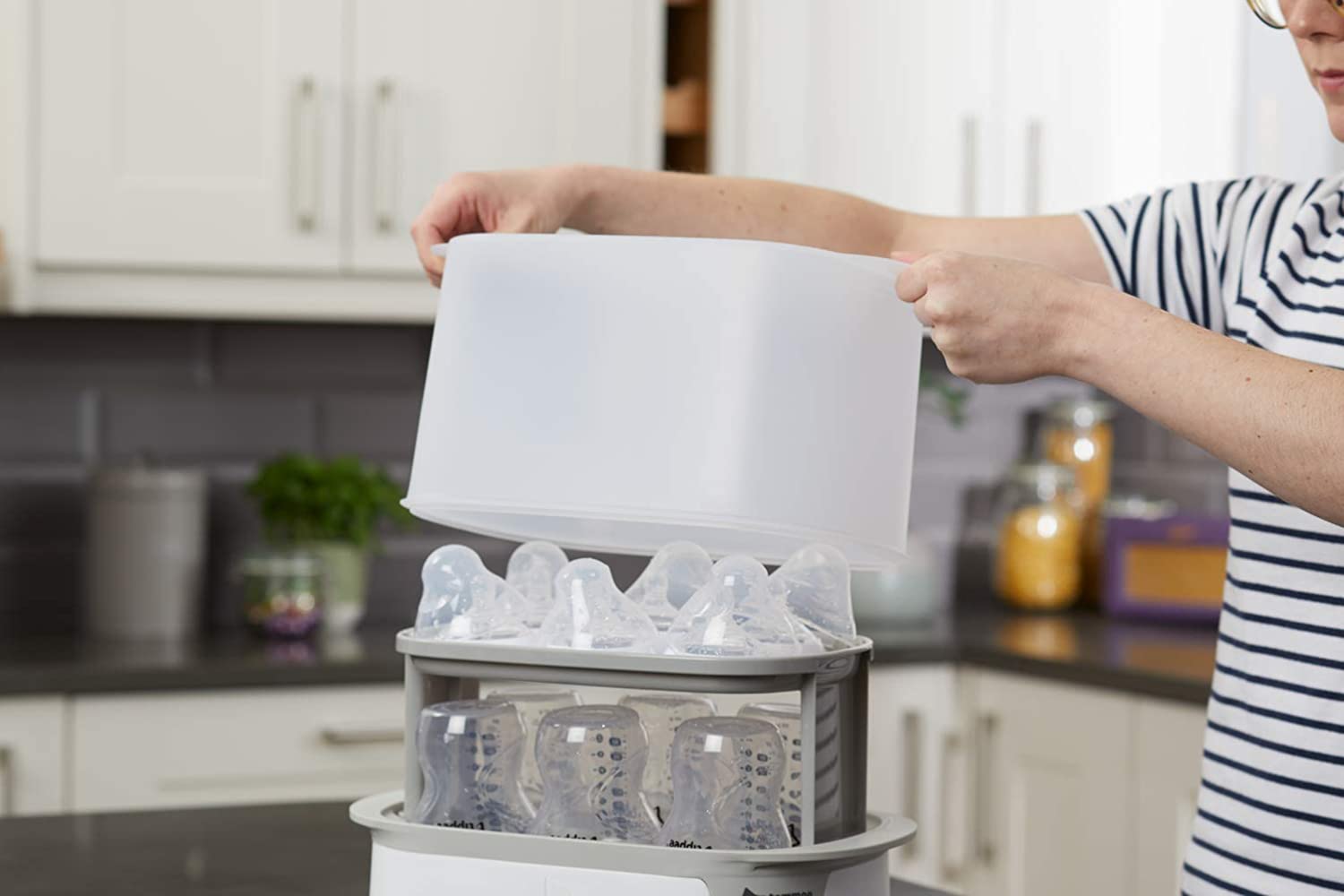 Tommee Tippee Advanced Electric Steam Steriliser Dryer Black Tommee Tippee Yallatoys