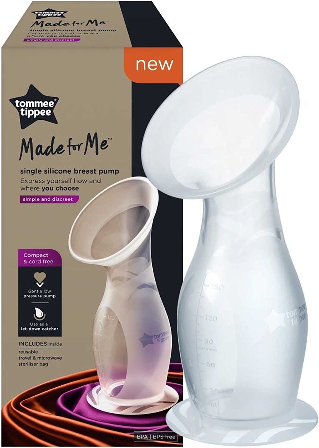 Tommee Tippee Silicone Manual Breast Pump Tommee Tippee Yallatoys
