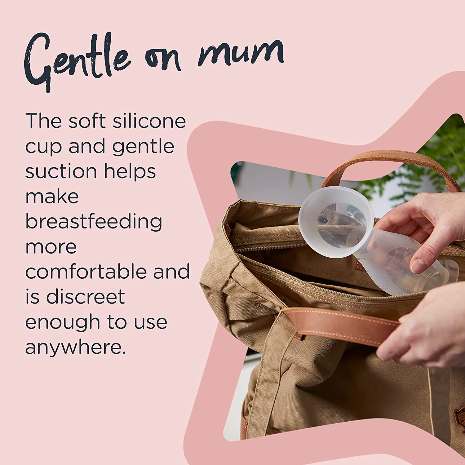 Tommee Tippee Silicone Manual Breast Pump Tommee Tippee Yallatoys