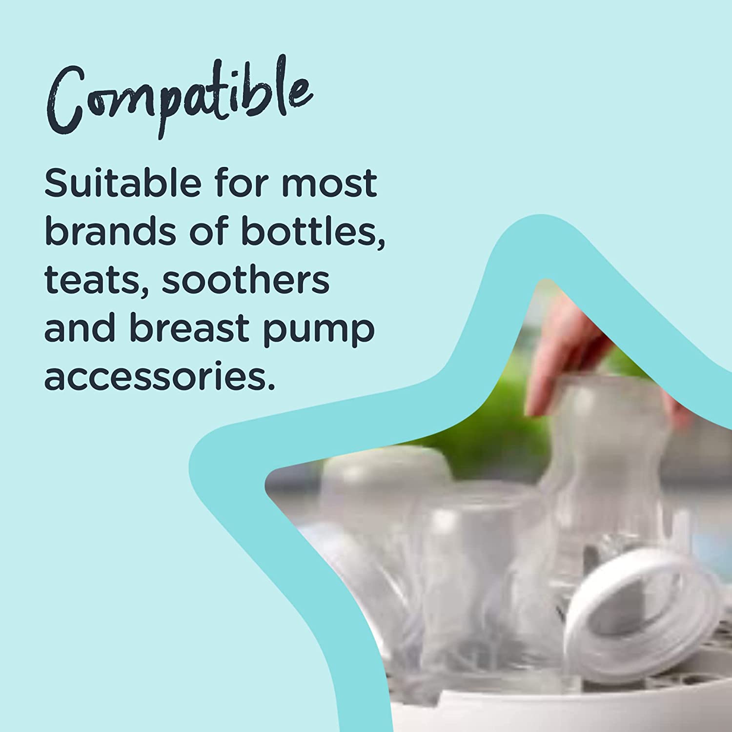Tommee Tippee Closer To Nature Microwave Steam Steriliser Tommee Tippee Yallatoys