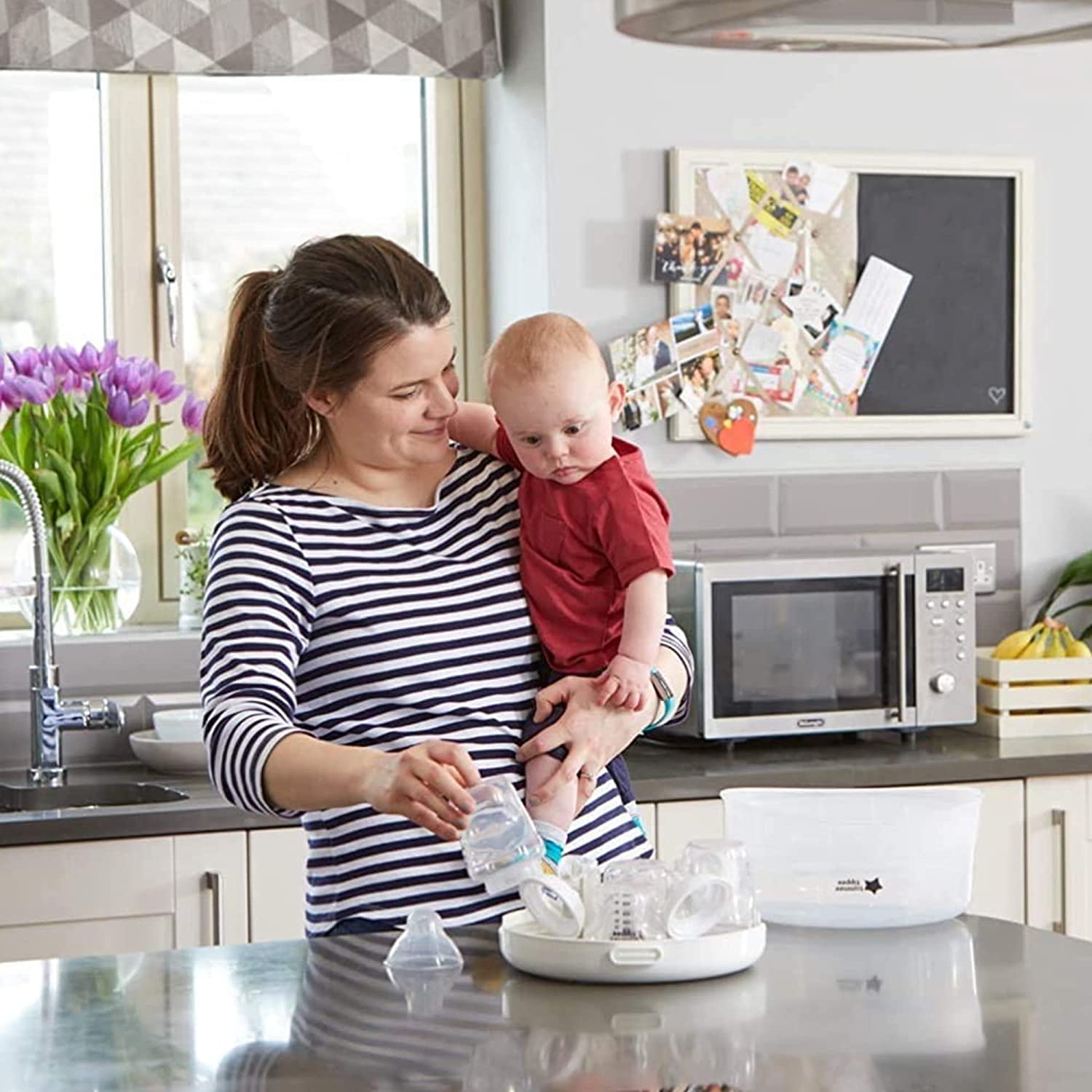 Tommee Tippee Closer To Nature Microwave Steam Steriliser Tommee Tippee Yallatoys