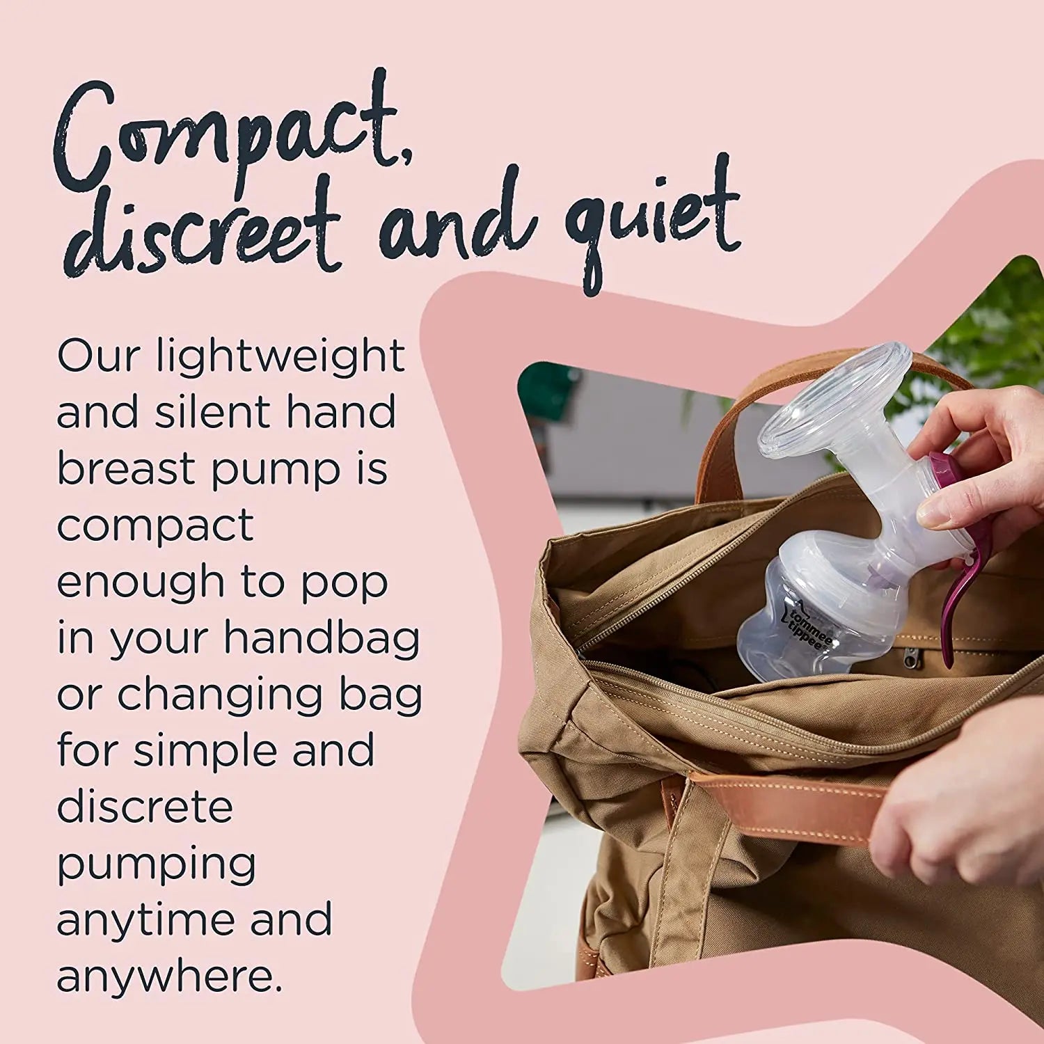 Tommee Tippee Made For Me Manual Breast Pump With Soft Tommee Tippee Yallatoys