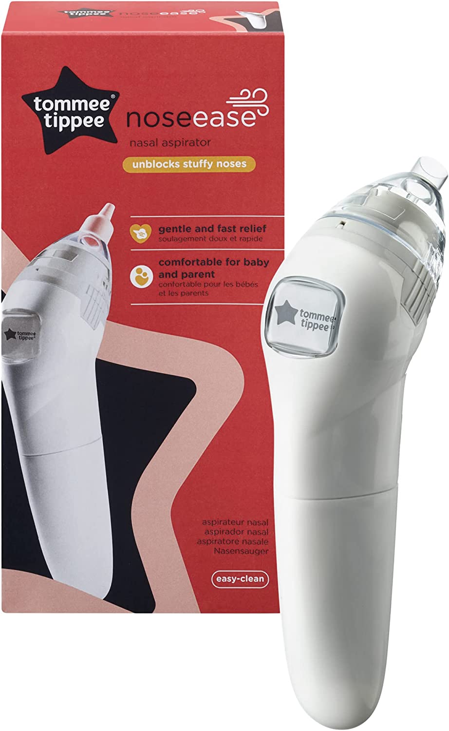 Tommee Tippee Battery Baby Nasal Aspirator For Relief From Nasal Congestion  0M+ Tommee Tippee Yallatoys