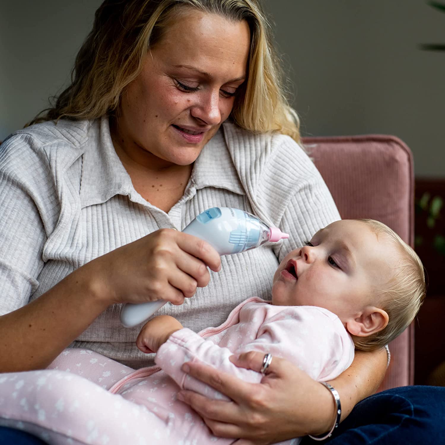 Tommee Tippee Battery Baby Nasal Aspirator For Relief From Nasal Congestion  0M+ Tommee Tippee Yallatoys