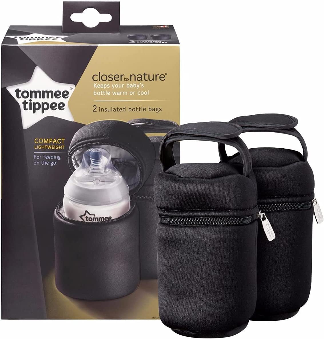 Tommee Tippee Closer To Nature Insulated Bottle Carriers X 2 Tommee Tippee Yallatoys