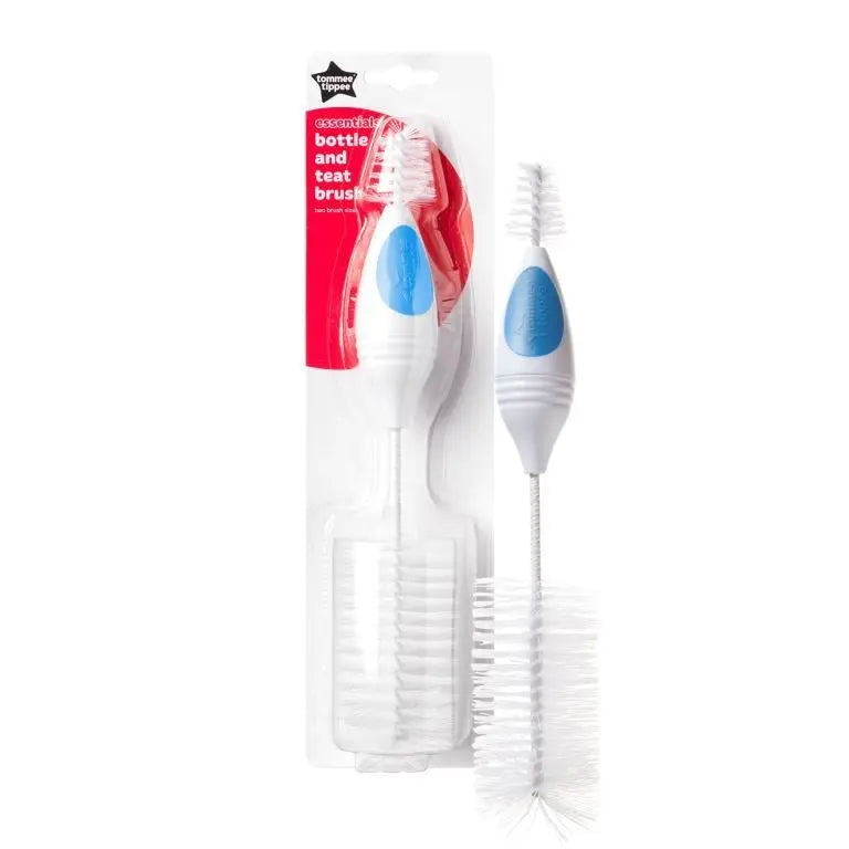 Tommee Tippee Essentials Bottle Brush And Teat Brush Pink/Blue/Orange Tommee Tippee Yallatoys