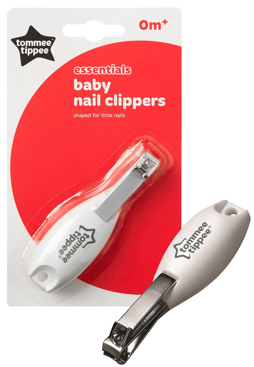 Tommee Tippee Essentials Baby Nail Clippers  Pack Of 1  White Tommee Tippee Yallatoys