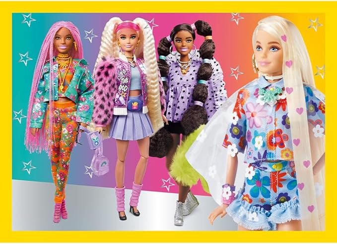 Buy Trefl Funny Barbie World Puzzle 4-in-1 | Yallatoys.com
