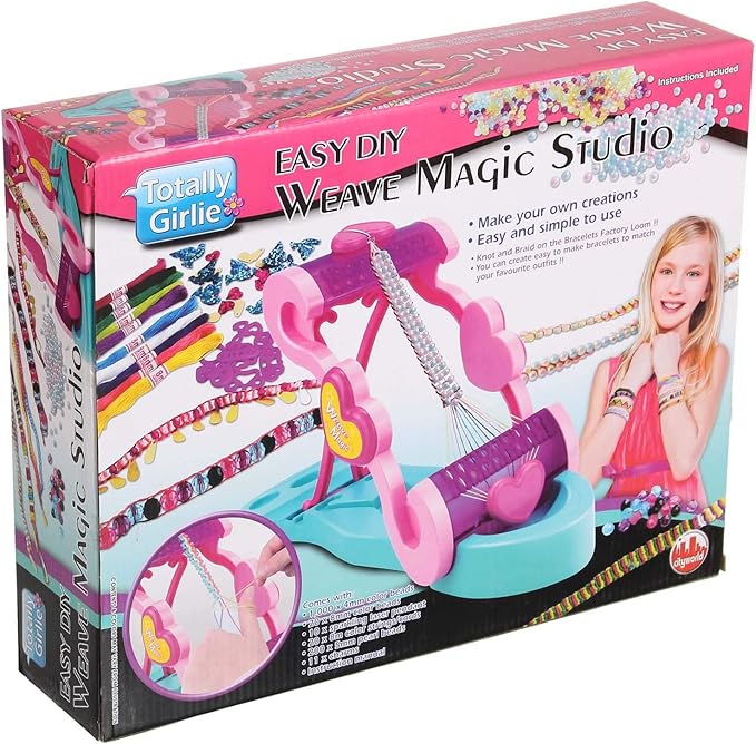 Buy Totally Girlie Weave Magic Studio | Yallatoys.com