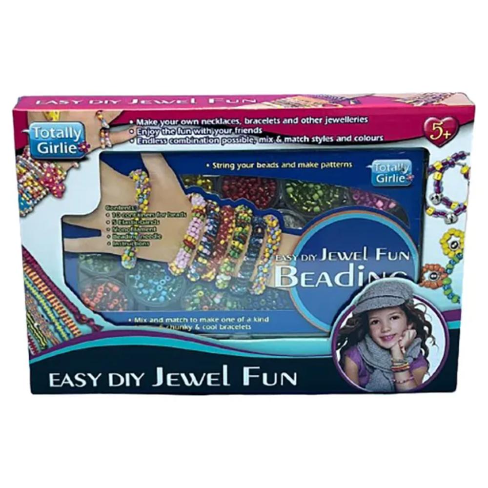 Buy Totally Girlie Easy Diy Jewel Fun Beading | Yallatoys.com