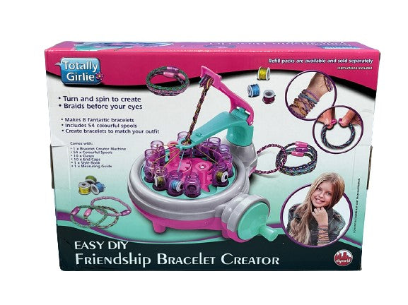 Buy Totally Girlie Easy Diy Friendship Bracelet Creator | Yallatoys.com