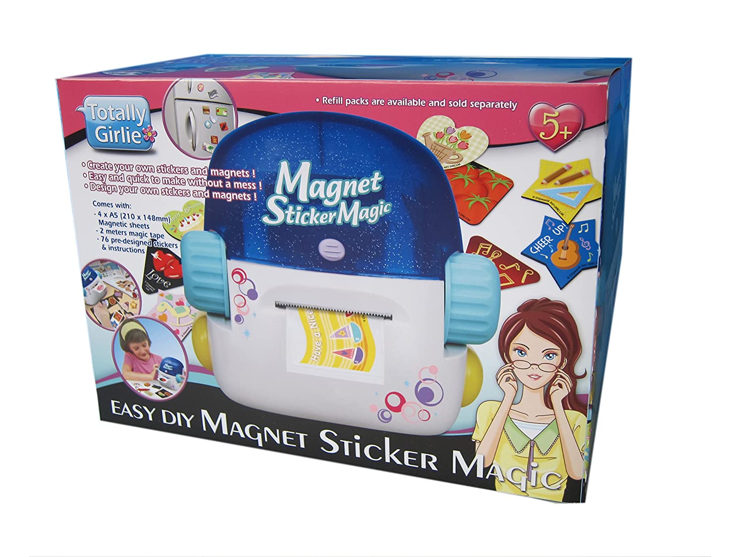 Buy Totally Girlie Craft Easy Diy Sticker Maker | Yallatoys.com