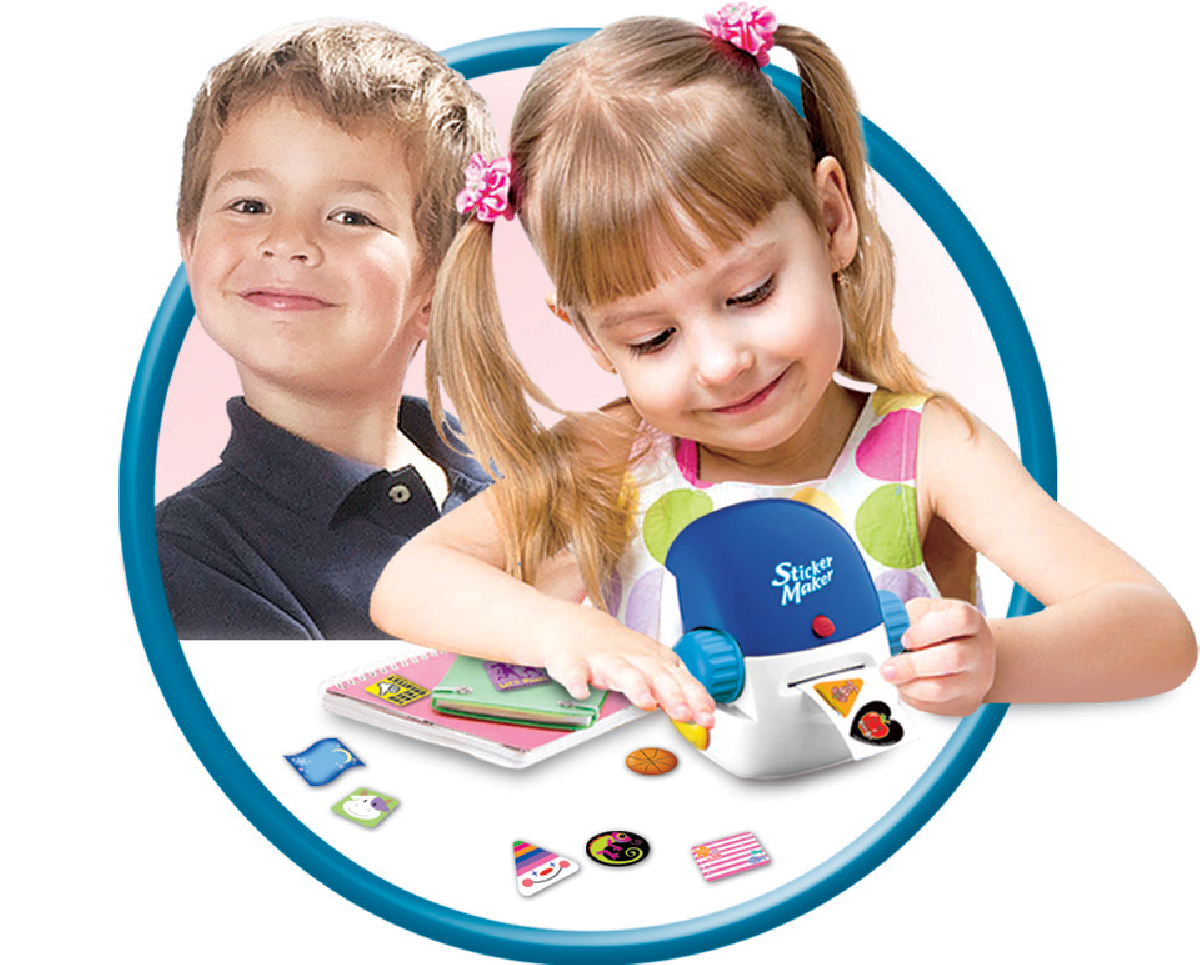 Buy Totally Girlie Craft Easy Diy Sticker Maker | Yallatoys.com