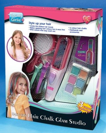 Buy Totally Girlie Hair Chalk Glam Studio | Yallatoys.com