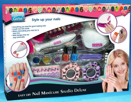 Buy Totally Girlie Nail Manicure Studio Delux | Yallatoys.com